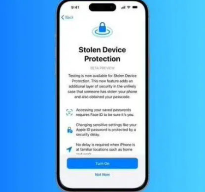 历下苹果授权维修店分享被盗设备保护功能开启方法 