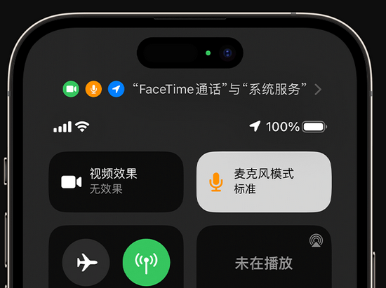 历下苹果授权维修网点分享iPhone在通话时让你的声音更清晰 