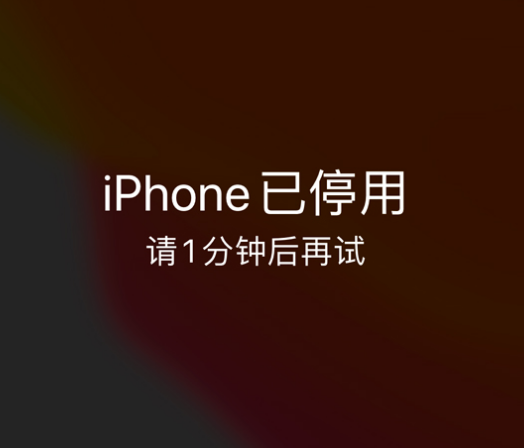 历下苹果手机维修分享:iPhone 显示“不可用”或“已停用”怎么办？还能保留数据吗？ 