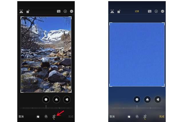 历下苹果手机维修分享iPhone手机如何使用裁剪功能隐藏照片 